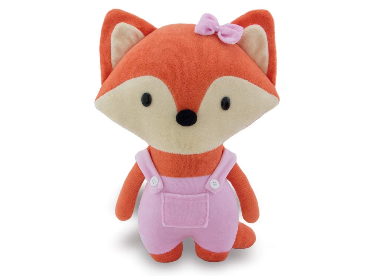 Raposa de Pelúcia ToyBrink Rosa - 30cm